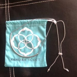 Kendra Scott Amber Adjustable Choker Silver